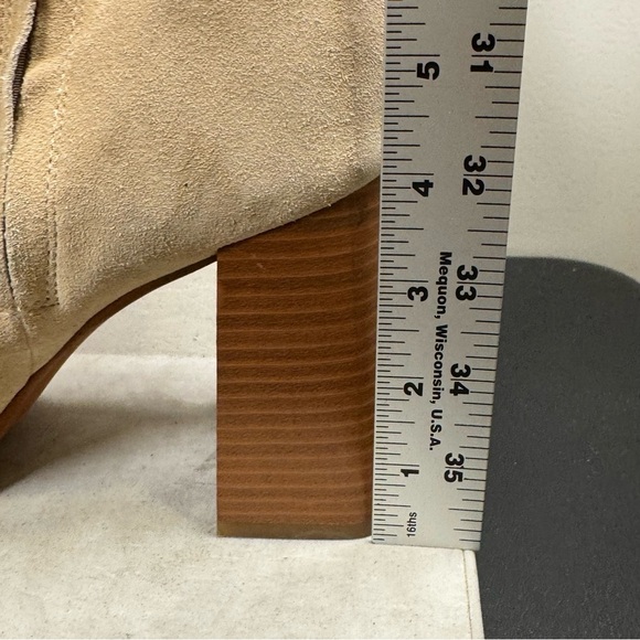 Sam Edelman Women's Tan Ankle Boots, size 8.5, Suede, NWOT - Picture 6 of 11